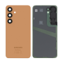 Vitre Arrière Samsung Galaxy S24 5G Orange - Remplacement Original (Service Pack) GH82-33101G