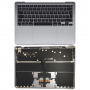 Châssis Complet Apple MacBook Air 13 ″ Gris A2681 - Châssis + Batterie + Tactile + Clavier AZERTY - Grade AB