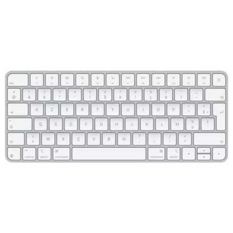 Clavier Bluetooth Magic Keyboard Câblé / Sans fil Connectivité - Français AZERTY MXCL3F/A - Argent (Apple )