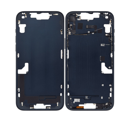 Chassis iPhone 15 Titane Noir Origine Grade A Sans Vitre Arrière et Batterie - Achat en Ligne