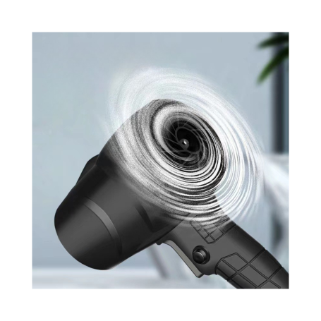 1500mAh 21V Ultra Powerful Cordless Handheld Portable Blower Fan - Black