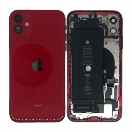 iPhone 11 Red Full Frame - Charging Connector Without Battery (Original Disassembled) Grade AB