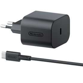 Adaptateur Secteur Nintendo Switch 2 Chargeur Officiel Rapide et Fiable pour Gaming Non-Stop
