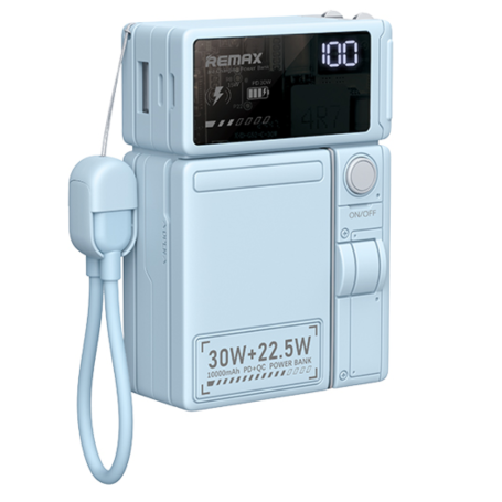Buy Power Bank 15000mAh CP-1 REMAX 20W+22.5W Black - Fast Charging Portable Charger (UE/UK)