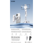 Mini Support Magnétique de Poche REMAX P80C - Noir | Selfie Stick Compact et Pratique
