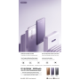 Power Bank Ultra-Fine 10000mAh Charge Rapide PD20W REMAX FP-15 Violet - Efficacité et Style