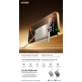 Power Bank 22,5 W 20,000 mAh FC-06 REMAX Argent avec Câbles de Charge Rapide - Autonomie et Efficacité Maximales