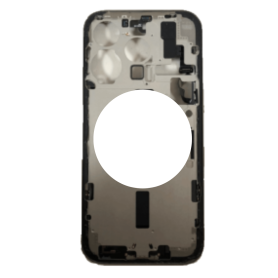 Châssis iPhone 15 Pro Titane Bleu Original Démonté - Grade AB - Sans Batterie ni Vitre Arrière