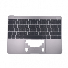 Topcase Chassis for Apple MacBook Pro 13" A2159 Gray with Qwerty Keyboard - Grade A Quality