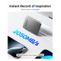 ORICO K5PLUS external magnetic hard drive 512GB Type-C for iPhone