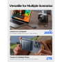 ORICO A20PLUS external magnetic hard drive 1TB Type-C for iPhone