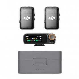 Système Microphone DJI Mic 2 DMT02 - Performance Audio Professionnelle pour Créateurs