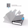 Boîte de Disque dur PHP35-V1 ORICO pour HDD de 3,5 pouces - Gris