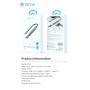 HUB Type-C 4 en 1 DEVIA- Lite1 USB3.0+USB2.0+TYPE-C*2