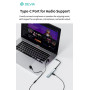 HUB Type-C 4 en 1 DEVIA- Lite1 USB3.0+USB2.0+TYPE-C*2