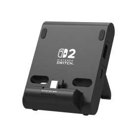 Support de Jeu HORI SWITCH 2 Double USB - Accessoire Idéal pour Jeux Multijoueurs sur Nintendo Switch