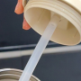Bouteille d'eau en acier inoxydable isotherme avec corde élargie - Parfaite pour vos aventures - Anacardier