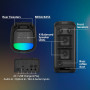 Achetez Enceinte Portable Sony SRS-XV800 180W - WiFi/BT/USB - Noir | Son Puissant & Design Élégant