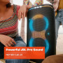 Enceinte Bluetooth JBL PartyBox 120 Blanc - Audio Puissant et Immersif pour Vos Fêtes