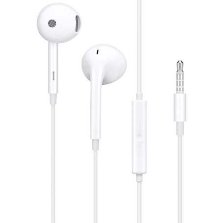 Oppo MH156 Hands-Free Jack Kit Earphones - White - Bulk