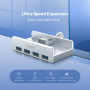 Adaptateur HUB Clip 4 Ports USB 3.0 MH4PU ORICO - Vitesse et Polyvalence pour Vos Appareils