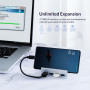 Adaptateur HUB Clip 4 Ports USB 3.0 MH4PU ORICO - Vitesse et Polyvalence pour Vos Appareils