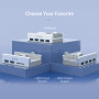 Adaptateur HUB Clip 4 Ports USB 3.0 MH4PU ORICO - Vitesse et Polyvalence pour Vos Appareils