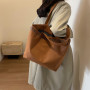 Sac à Bandoulière en Toile 33x44x13cm Noir - Élégance et Praticité pour Tous les Jours