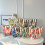 Sac à Bandoulière en Toile Vert Foncé 33x44x13cm - Style et Praticité pour Votre Quotidien