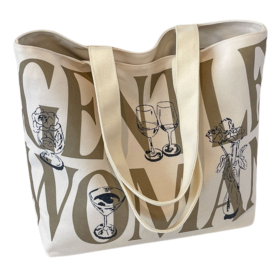 Sac à Bandoulière en Toile Kaki 33x44x13cm - Élégance et Fonctionnalité
