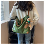 Achetez Sac à Bandoulière en Toile 41x34x11 cm Vert – Design Élégant et Durable