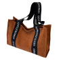 Sac Fourre-Tout en Cuir 29x43x14cm Brun - Chic et Pratique pour Votre Quotidien