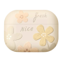 Coque de Protection AirPods en Silicone avec Design Fleur - Élégance et Protection Assurées