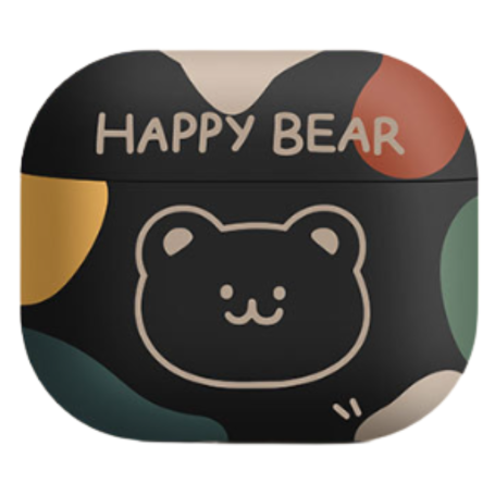 Protective Silicone AirPods Case - Bear Design | Durable & Stylish Cover