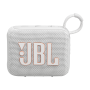 Portable Bluetooth Speaker JBL Go 4 White IP67 7H - JBLGO4WHT