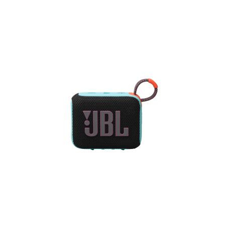 Bluetooth Speaker Portable JBL Go 4 Black and Orange IP67 7H - JBLGO4BLKO