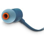 JBL Tune 110 Blue Headphones with 3.5mm Jack Hands-Free Kit - JBLT110BLU