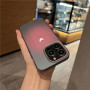 Coque de Protection en TPU Design Cœur Flou pour iPhone - Style et Sécurité Inégalés