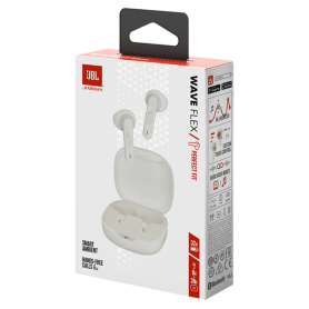Achetez Écouteurs Bluetooth JBL Wave Flex TWS Blanc - Qualité Sonore Exceptionnelle