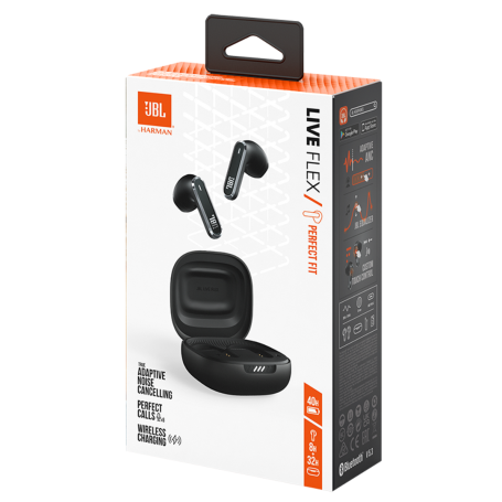 JBL Live Flex Bluetooth Headphones Black – Superior Sound & Comfort – Shop Now