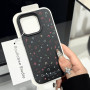 Coque de protection iPhone - Texture Litchi, Finition Mate et Musique