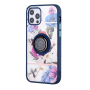 iPhone 13 Pro Case Unique Molded Design with Magnetic Ring and Stand