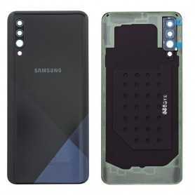 Samsung Galaxy A30S (A307F) Black Back Glass (Original Disassembled) - Grade AB