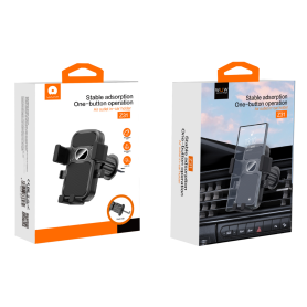 Support Téléphone Voiture Noir WUW-Z31 - Sécurité et Simplicité pour Votre Conduite