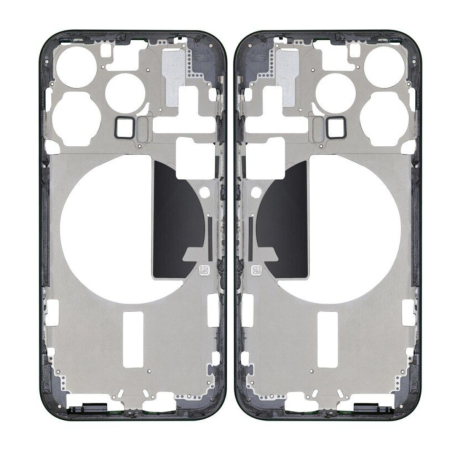 Buy Original Empty Frame iPhone 15 Pro Max Blue Grade AB No Rear Glass