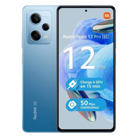 Achetez Xiaomi Redmi Note 12 Pro 5G 8+256 Go Bleu - Grade AB à Prix Réduit