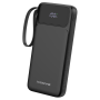 Power Bank 10000mAh XSSIVE XSS-PB47 - 4 Câbles USB - Noir | Charge Rapide Portable