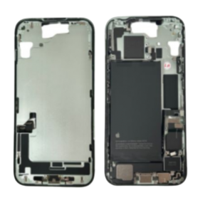 Châssis iPhone 16 Vert avec Batterie Grade AB - Pièce d'Origine Sans Vitre Arrière