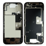 Châssis iPhone 16 Pro Titane Noir Original Grade A/B - Sans Vitre Arrière ni Batterie