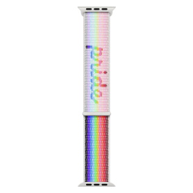 Bracelet Apple Watch 38/40/41mm Pride Multicolore - Style et Fierté avec MN6K3FE/A